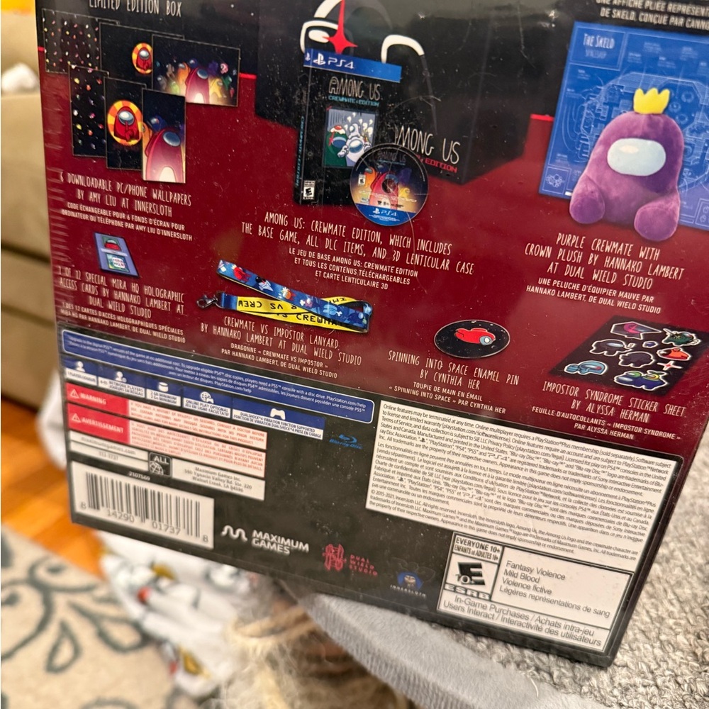 PS4 Among Us Crew mate Edition NEW - Picture 2 of 2